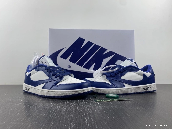Cheap Husky AIR SCOTT CUSTOM X 1 TRAVIS JORDAN OFF-WHITE DM7890-101 X 0712